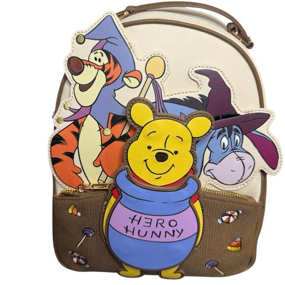 Disney Winnie the Pooh Halloween Costumes Mini Backpack - BoxLunch Exclusive - Picture 1 of 5